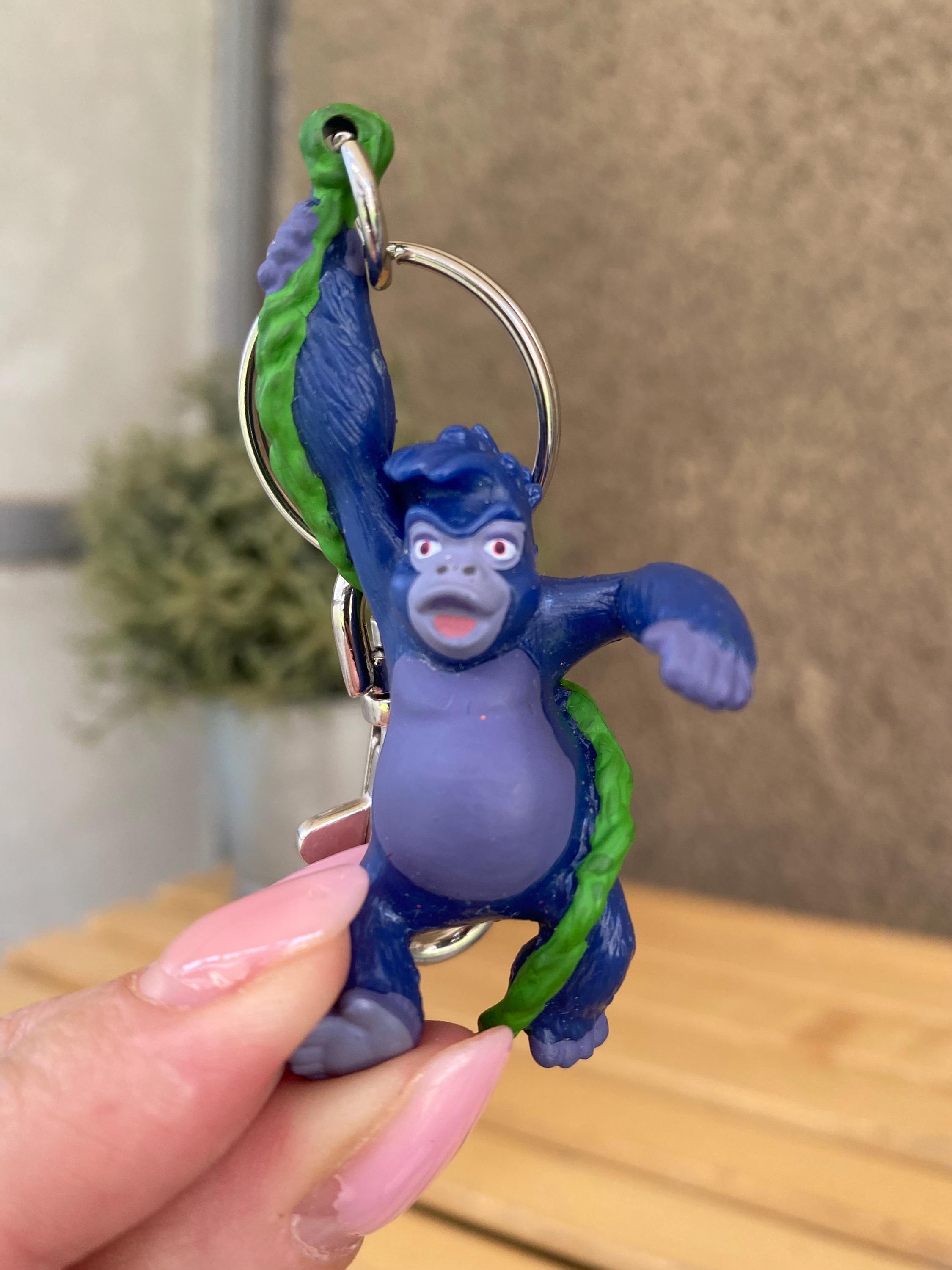 ビンテージ Terk ゴリラ PVC キーホルダー ターザンの友達、ディズニー