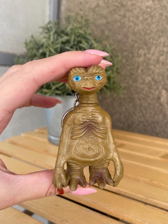 ヴィンテージ レア ET 地球外 PVC キーチェーン エイリアン 1990年代