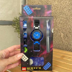 Raro orologio LEGO vintage &quot;Orbit System&quot; del 1997, prodotto in Giappone e in Svizzera, nuovo di zecca, in scatola, perfetto come regalo, orologio da polso da collezione.
