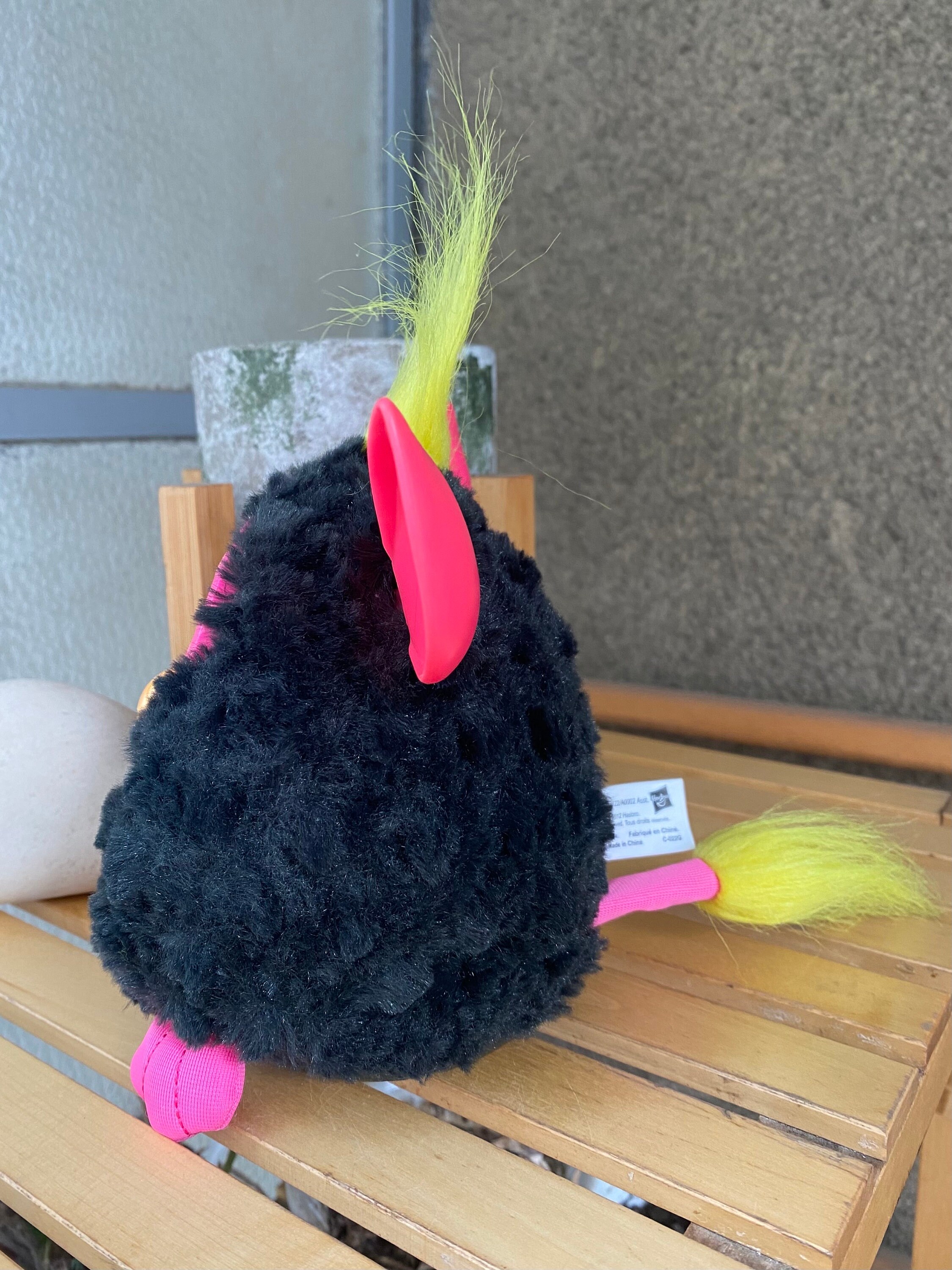 Black & Pink Furby Punky Pink 2012/2013 WORKING, Cute