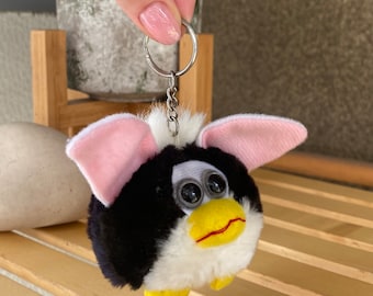 90年代ヴィンテージファービーフェイキーぬいぐるみキーチェーン