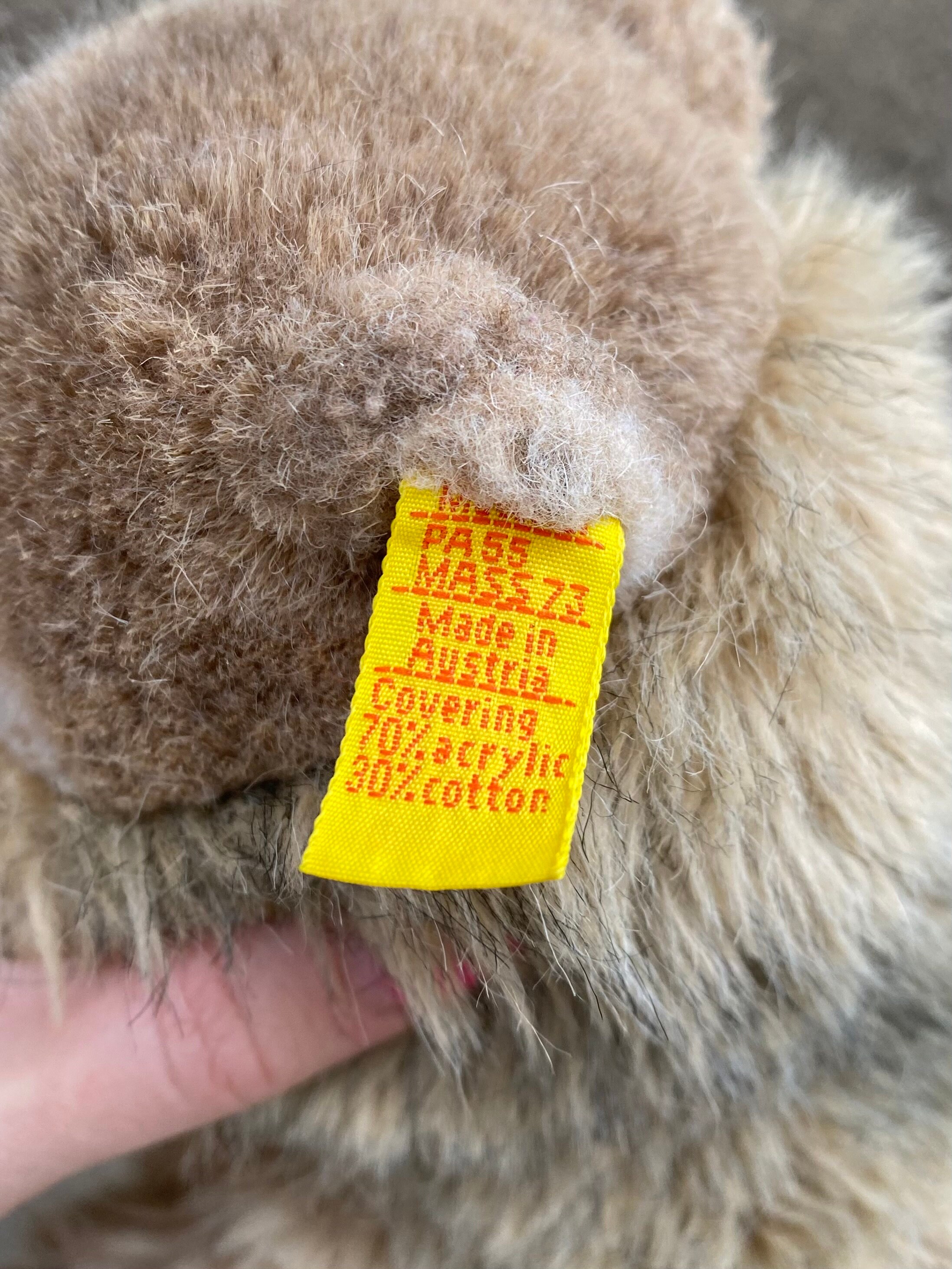 Vintage Steiff Marmot Plush Toy: 1970-80s Collectible - Etsy Canada