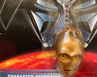 ビンテージ スターウォーズ C-3PO PVCキーホルダー - 新品未開封