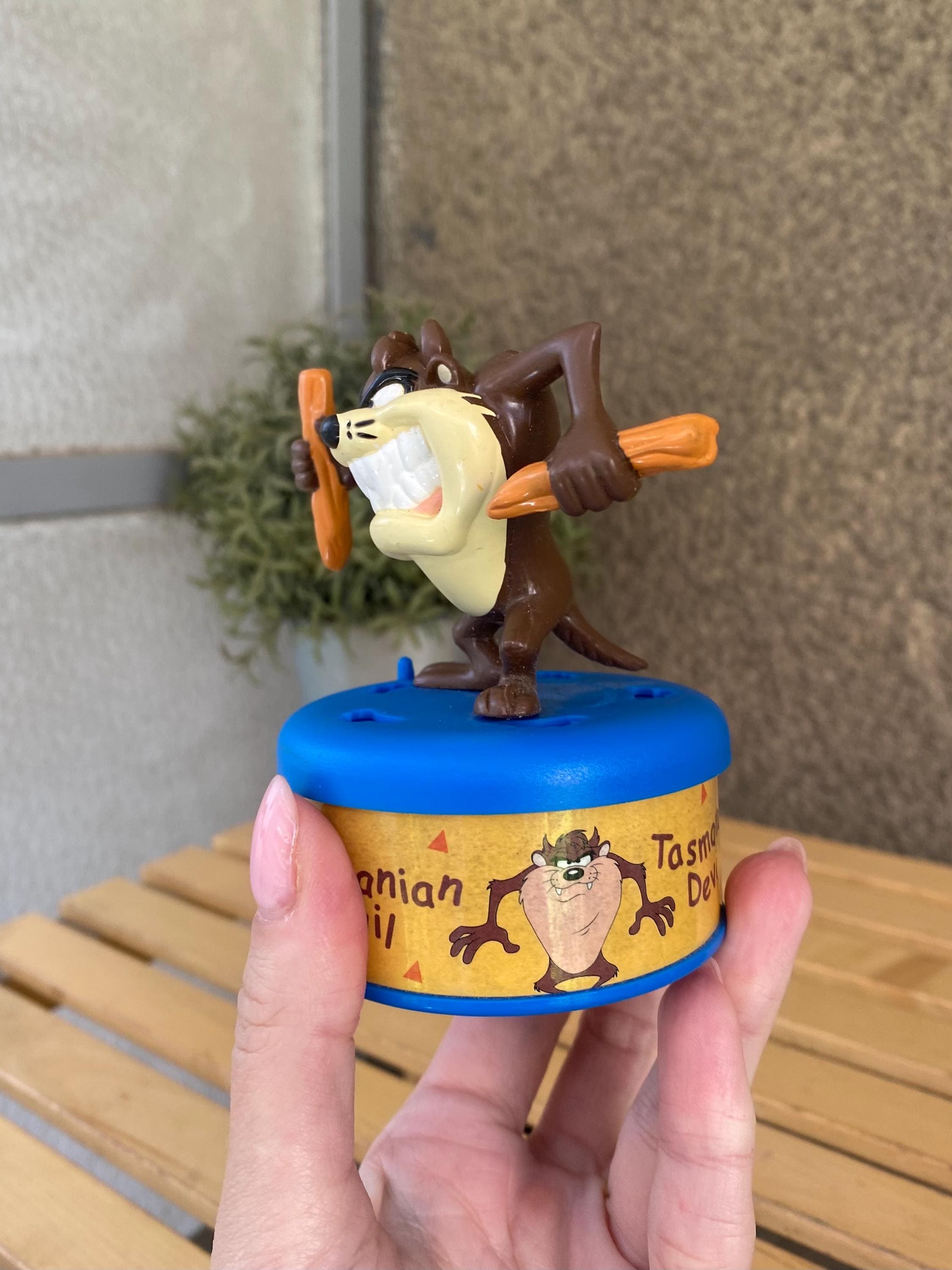 Vintage Taz Tasmanian Devil Figurine: 2000s Looney Tunes