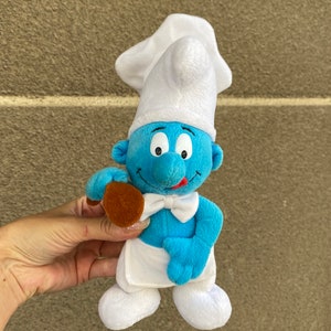  Smurfs Chef Basic Plush Toy : Toys & Games