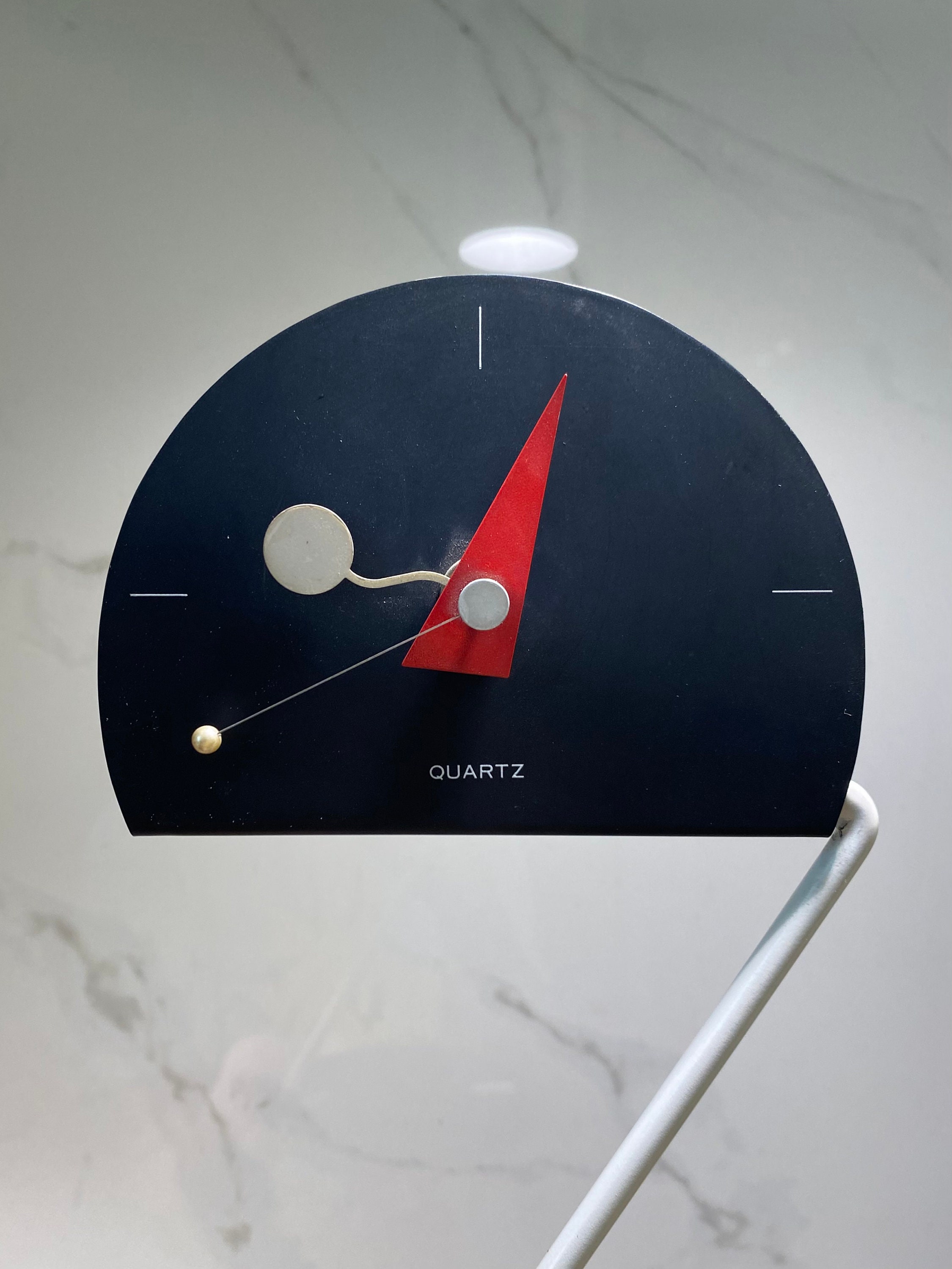 ヴィンテージ ニコライ・カネッティ デスククロック：1980年代 ポスト