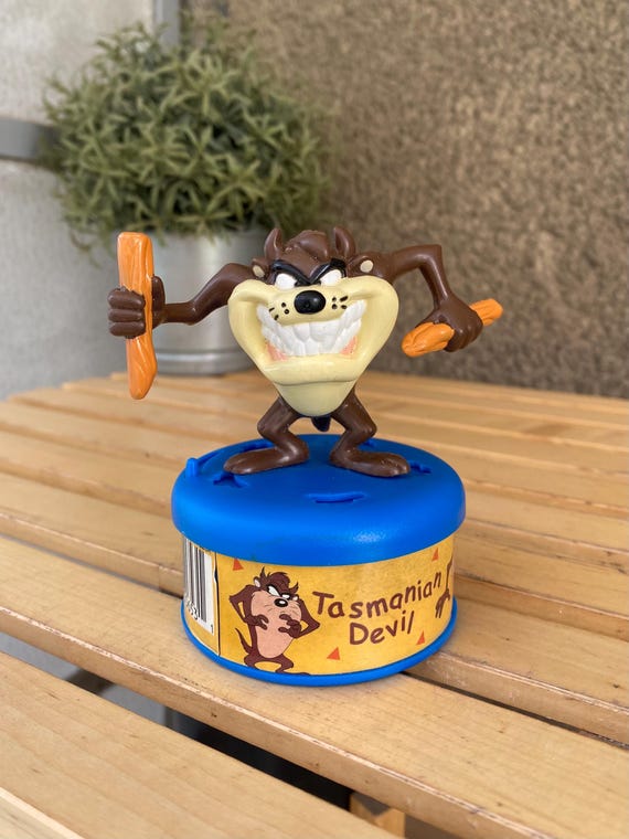 Vintage Taz Tasmanian Devil Figurine: 2000s Looney Tunes