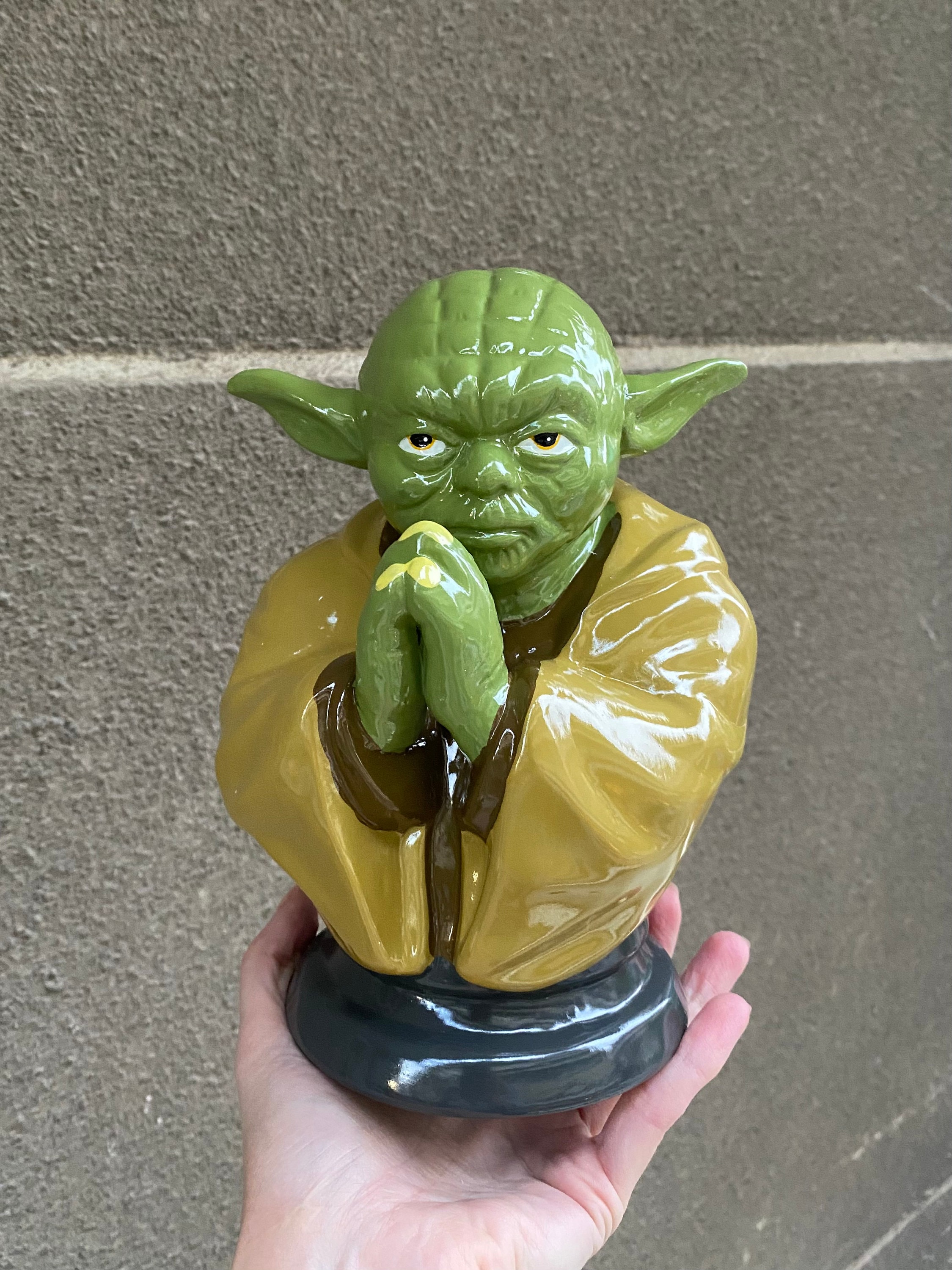 【激レア】スターウォーズ　ヨーダ　セラミック・バンク 置物 ヨーダ セラミック バンク スターウォーズ 新品箱入り 廃盤