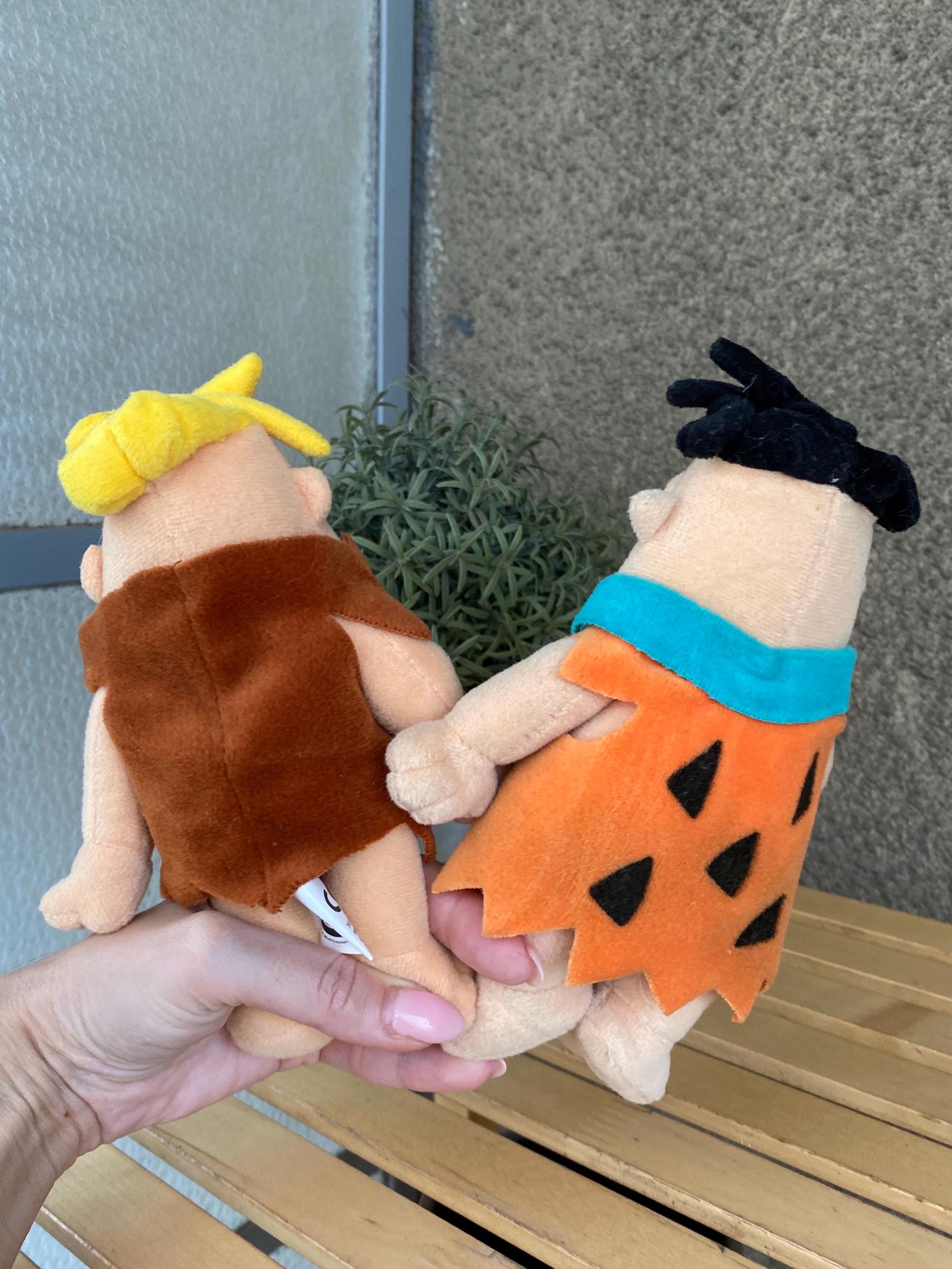 The Flinstones Fred Flinstone & Barney Rubble Plush Set of 2 Italy