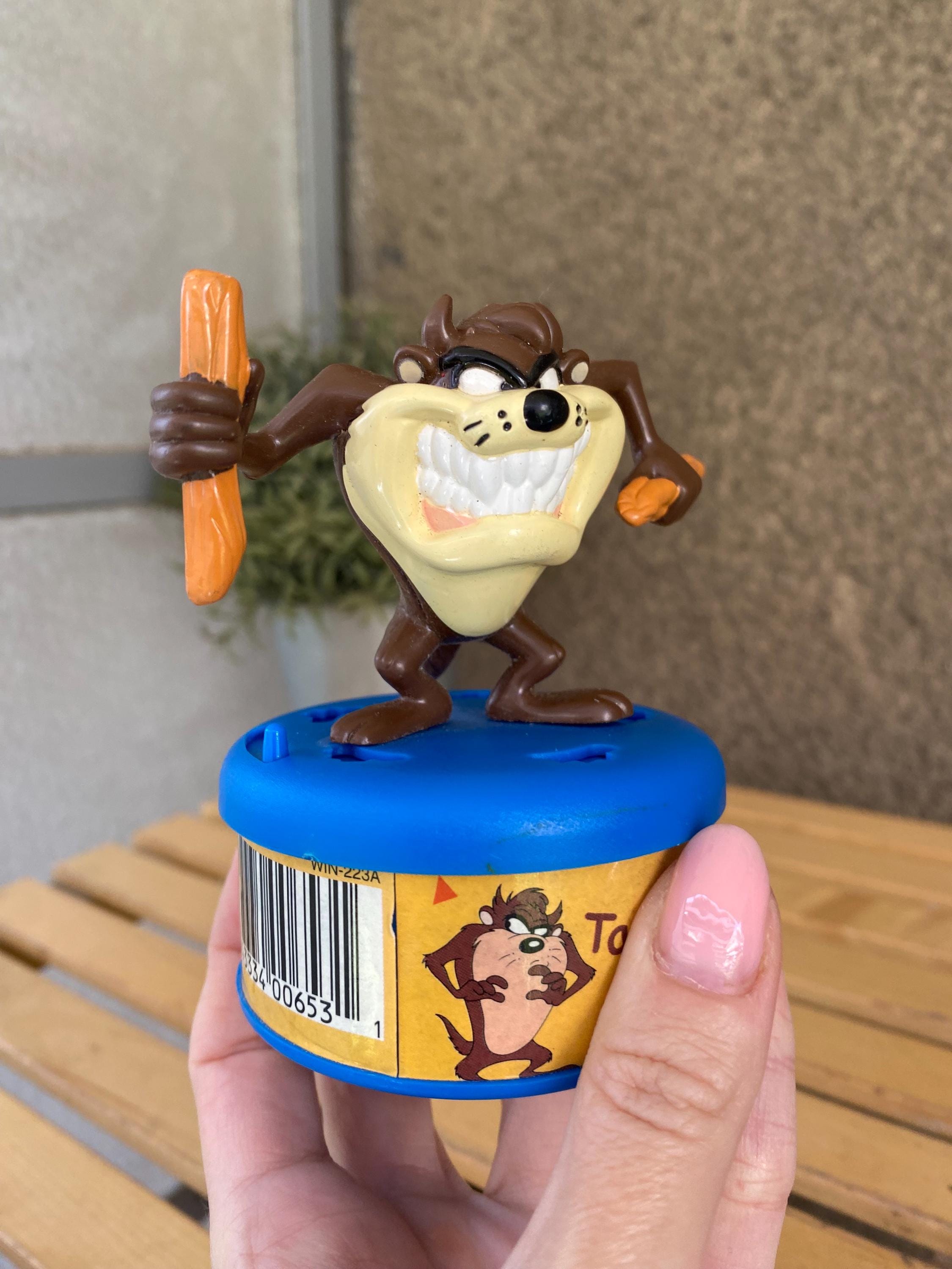 Vintage Taz Tasmanian Devil Figurine: 2000s Looney Tunes