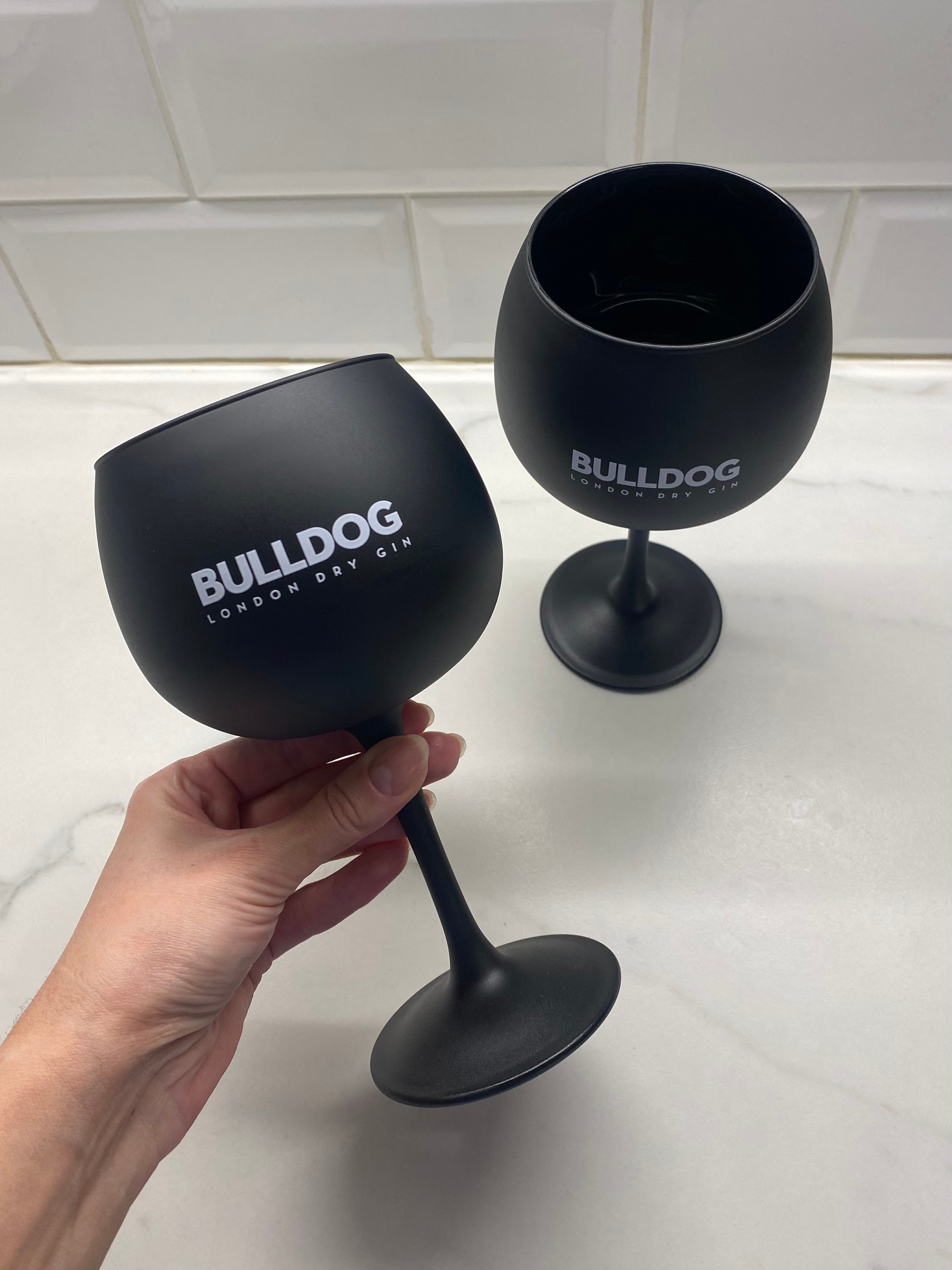 Bulldog drink glasses clearance