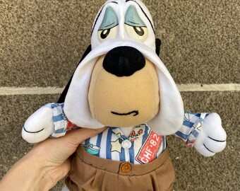 Vintage Droopy Plush Toy 30cm/11,8in 1990s Applause, Soft
