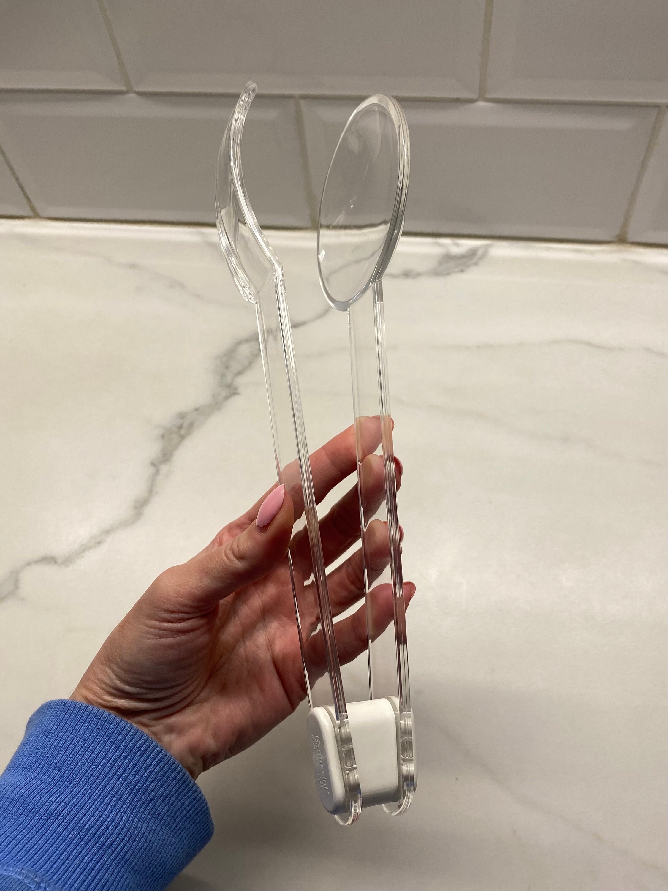 Pinza Ghiaccio 8 Pinze In Plastica Per Buffet, Mini Pinze Da Cucina Trasparenti Per Alimenti Insalate G 212362