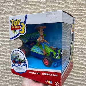 Toy Story 3 Woody and Car toy Pixar battery operated new in a box