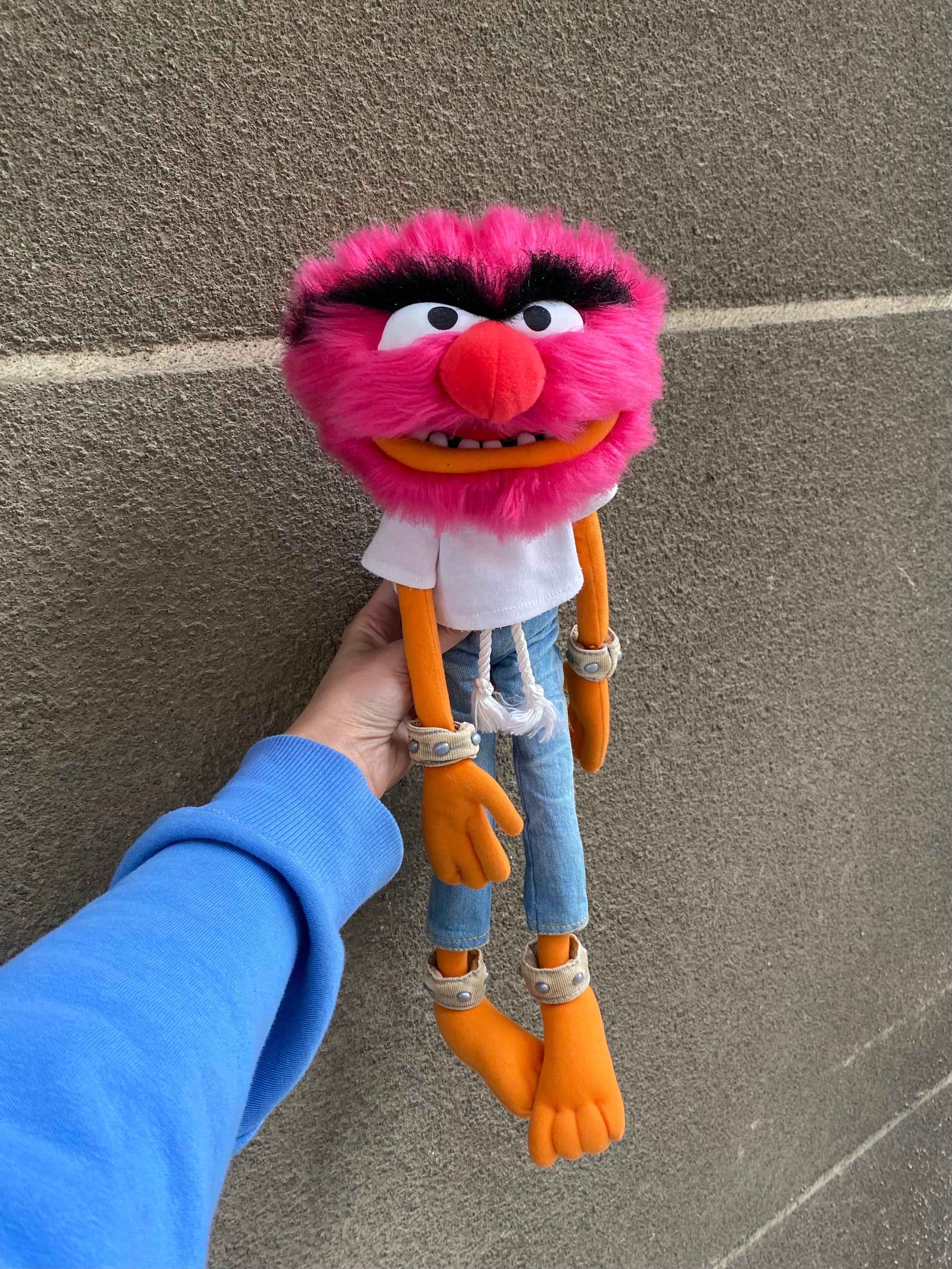 Jim Henson's Animal the Drummer Muppet Plush Toy by Igel, the