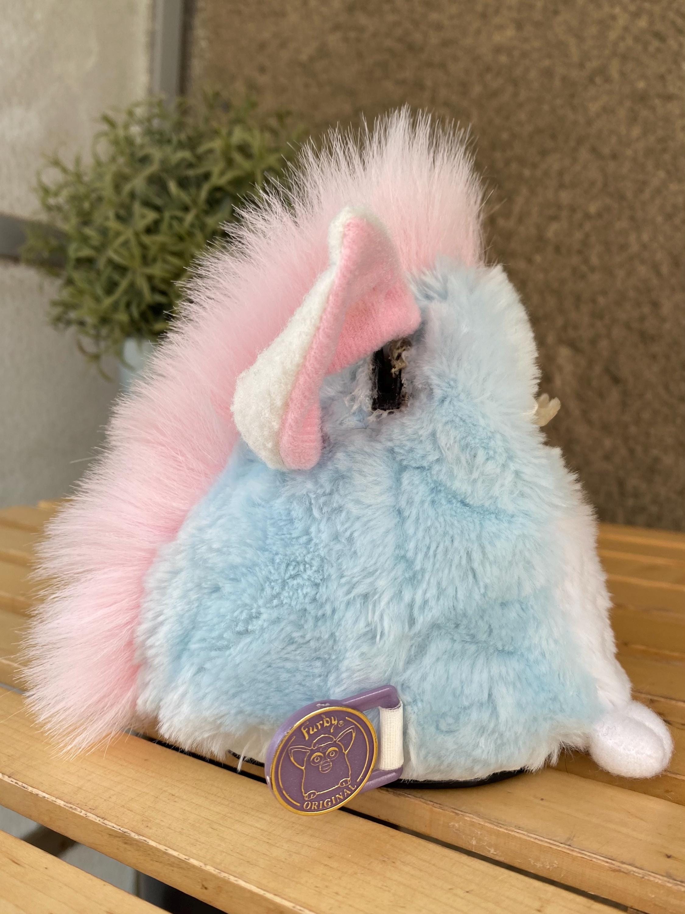 ヴィンテージ ファービー ベビーブルー 1999年 動作確認済み しゃべる