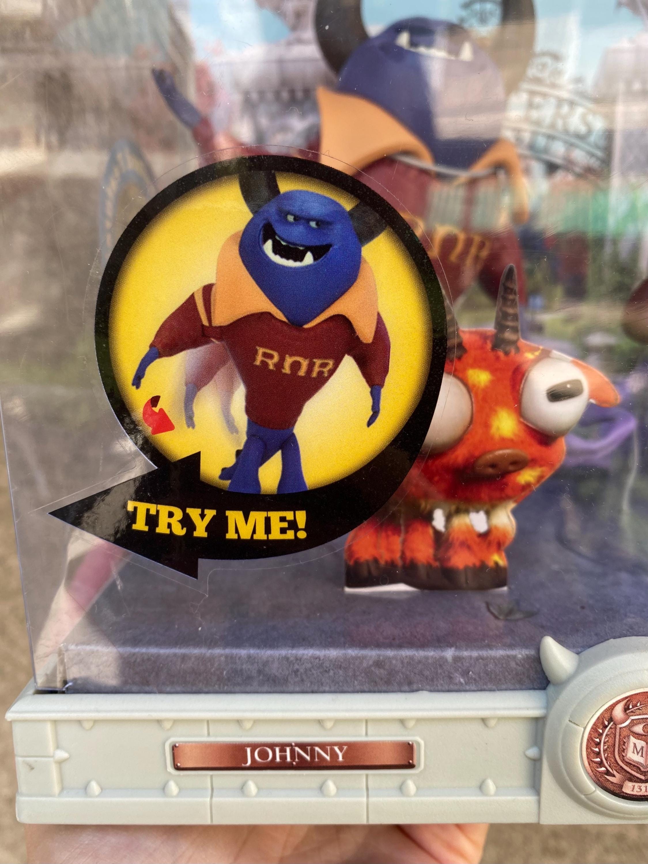 Monsters University Johnny & Randy Figures Posable Set Disney Store - Etsy