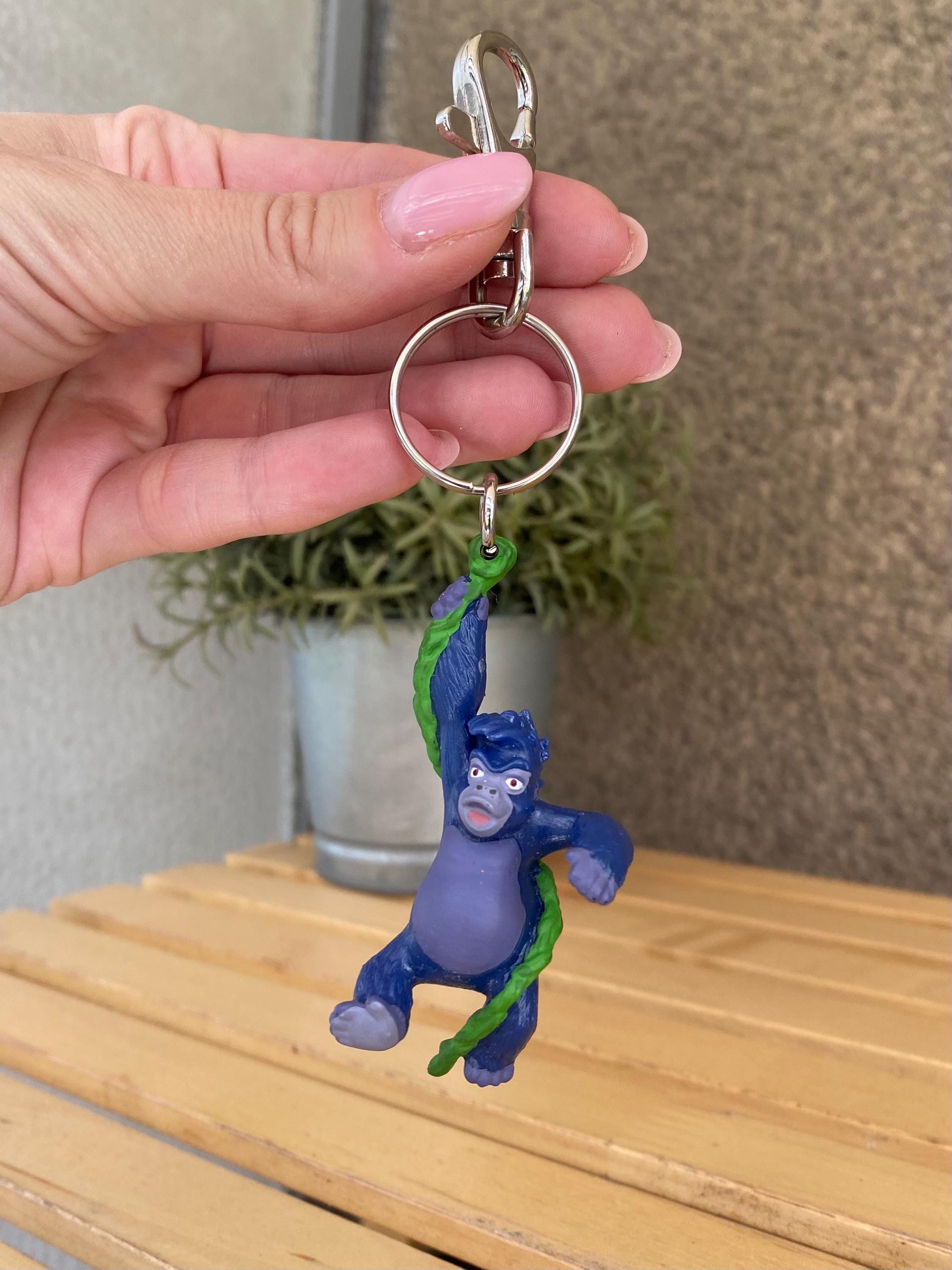 ビンテージ Terk ゴリラ PVC キーホルダー ターザンの友達、ディズニー
