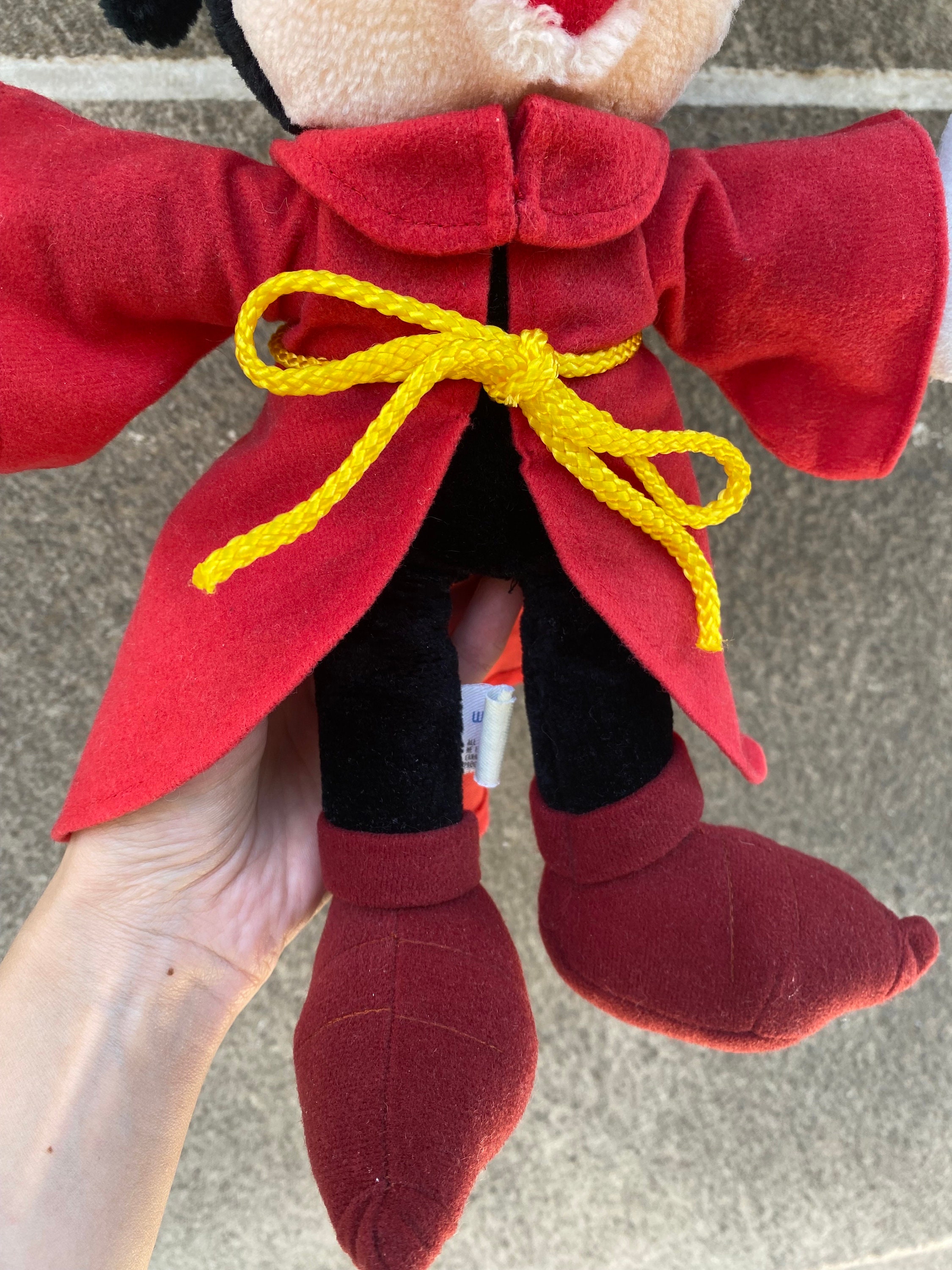 1980年代のヴィンテージ ミッキーマウス ソーサラー ぬいぐるみ - Etsy