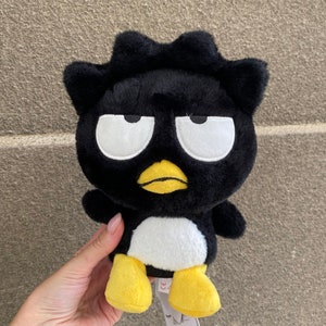 Sanrio Bad Badtz Maru knuffel, knorrige schattige zwart-witte ...