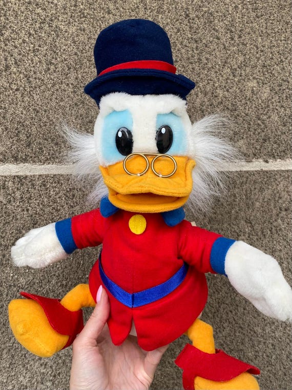 ヴィンテージ スクルージ・マクダック ぬいぐるみ：1980年代 ダック