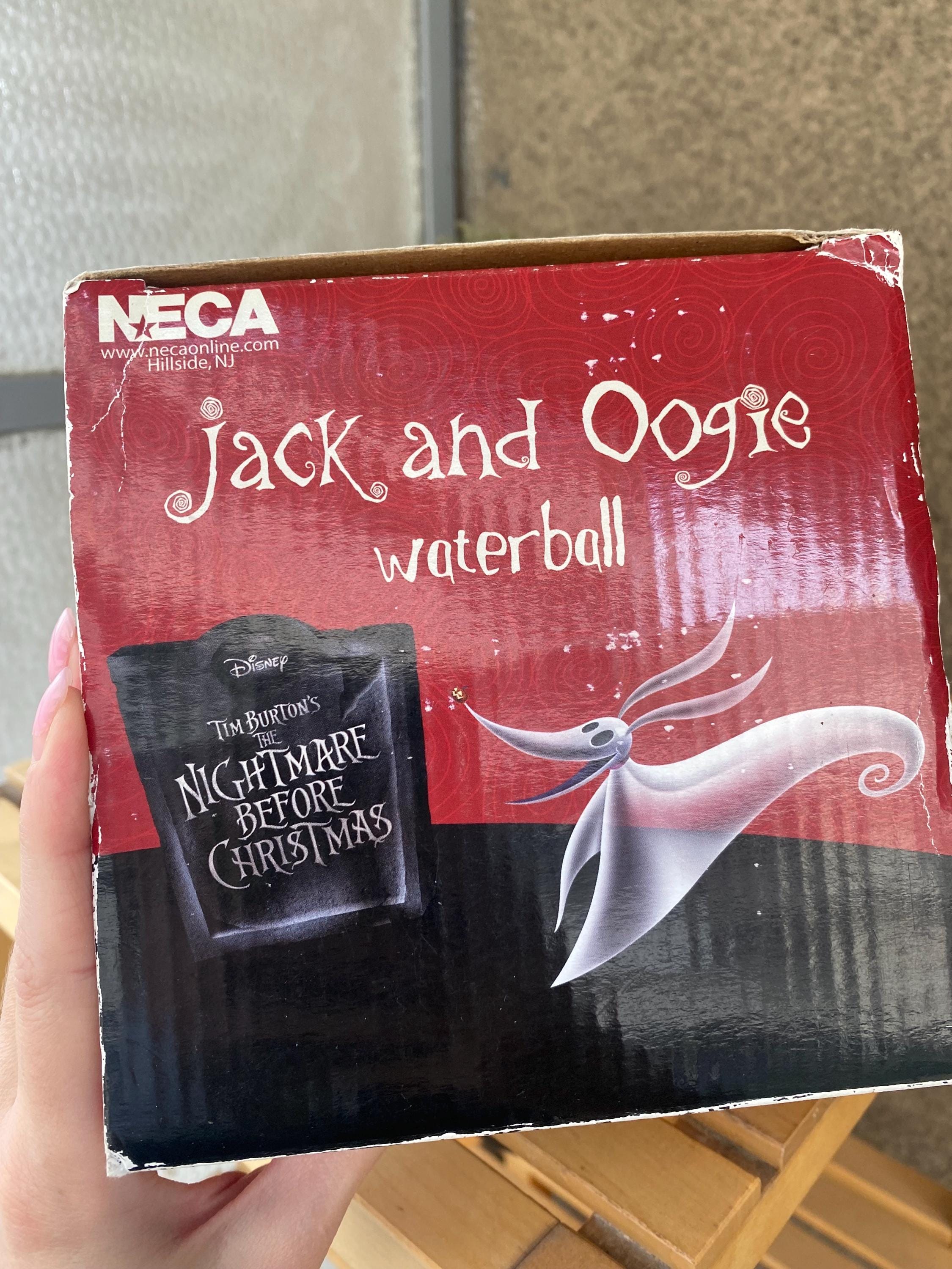 Jack & Oogie Snow Globe: Nightmare Before Christmas Neca Waterball 
