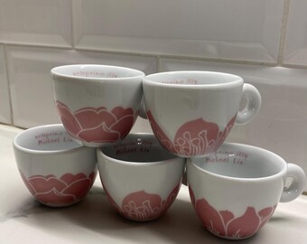 Illy Espresso Cup Set of 5 Michael Lin Design Art Collection Italy