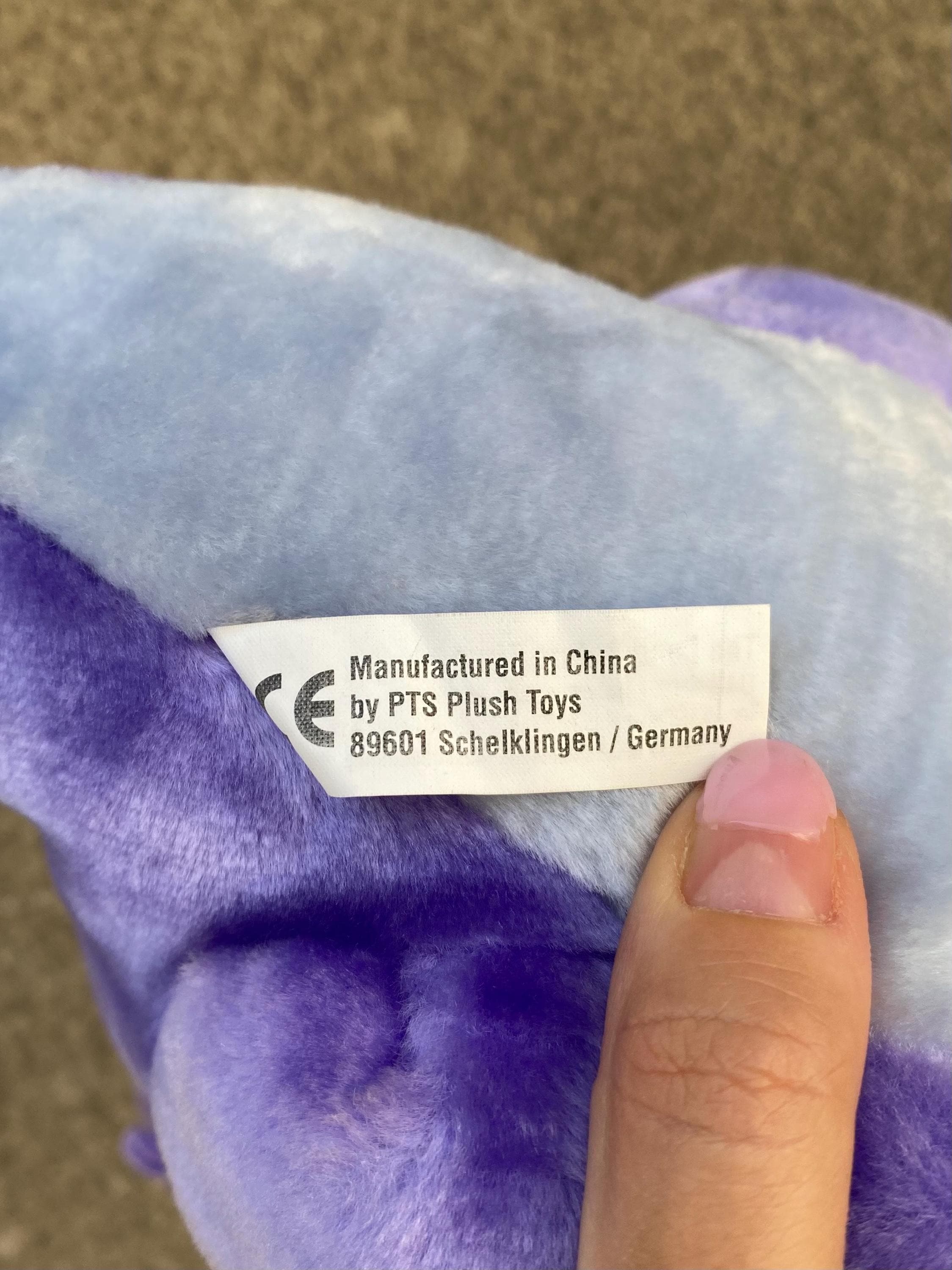 Vintage Land Before Time Chomper Plush 1997 PTS Rare Dinosaur Toy