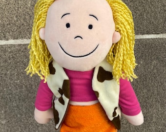 Vintage 1999 Jellycat Blonde Girl Plüsch Puppe: Sammler Stofftier