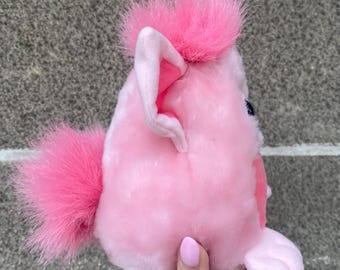 Rare 1999 Pink Flamingo Furby Plush Japan Tomy Exclusive Official