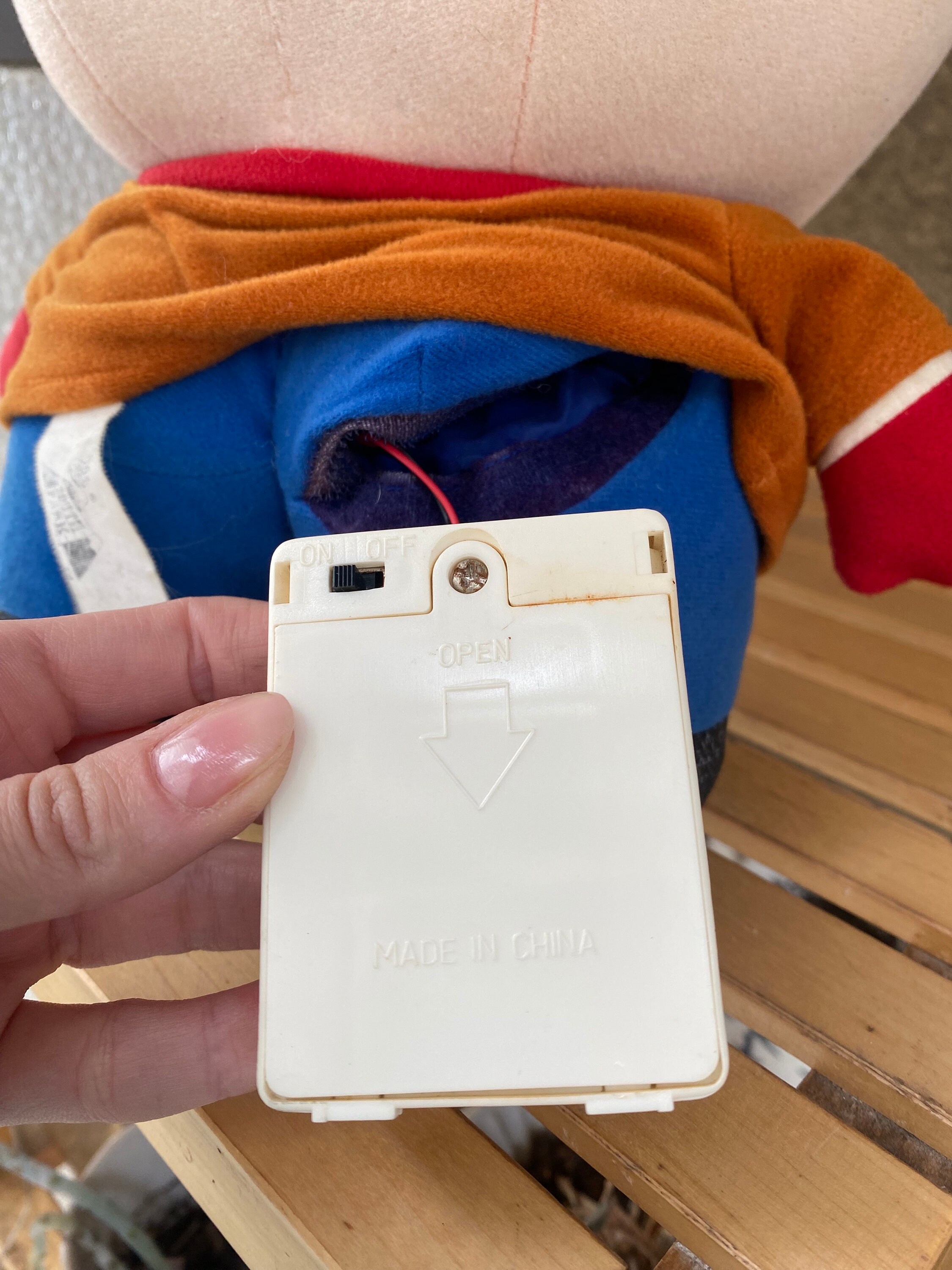 1998年製ヴィンテージ トーキング スタン・マーシュ ぬいぐるみ