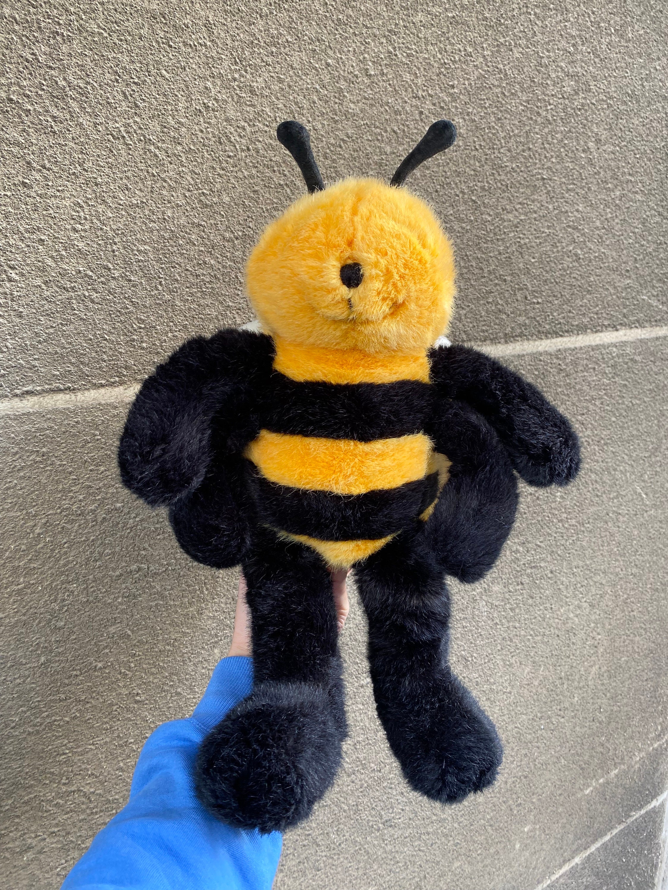 The Manhattan Toy Company Cute Bee Plush Toy Vintage Stuffed Soft Animals and Insects Etsy UK