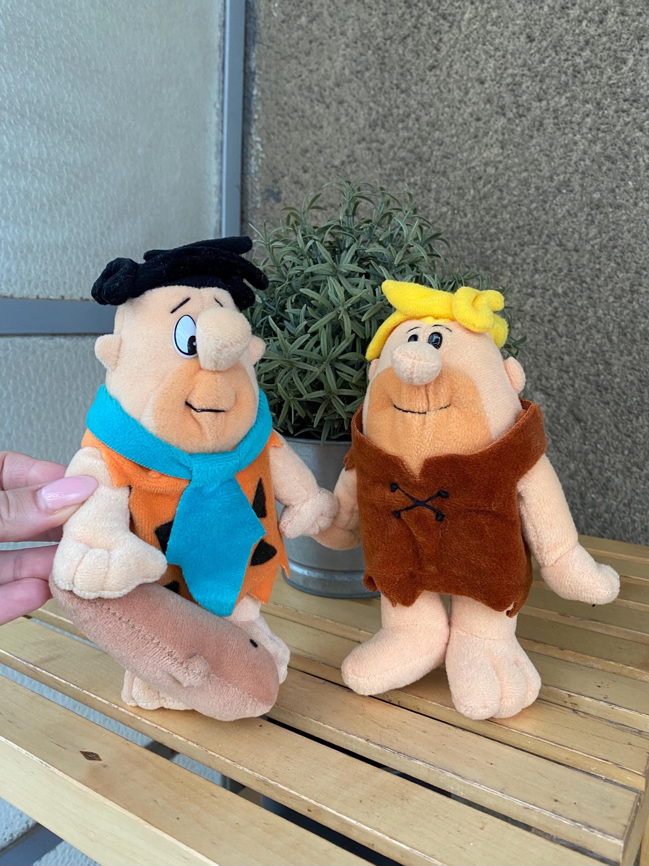 フリントストーン  フレッド/バーニー ぬいぐるみ The Flinstones Fred Flinstone & Barney Rubble Plush Set of 2 Italy