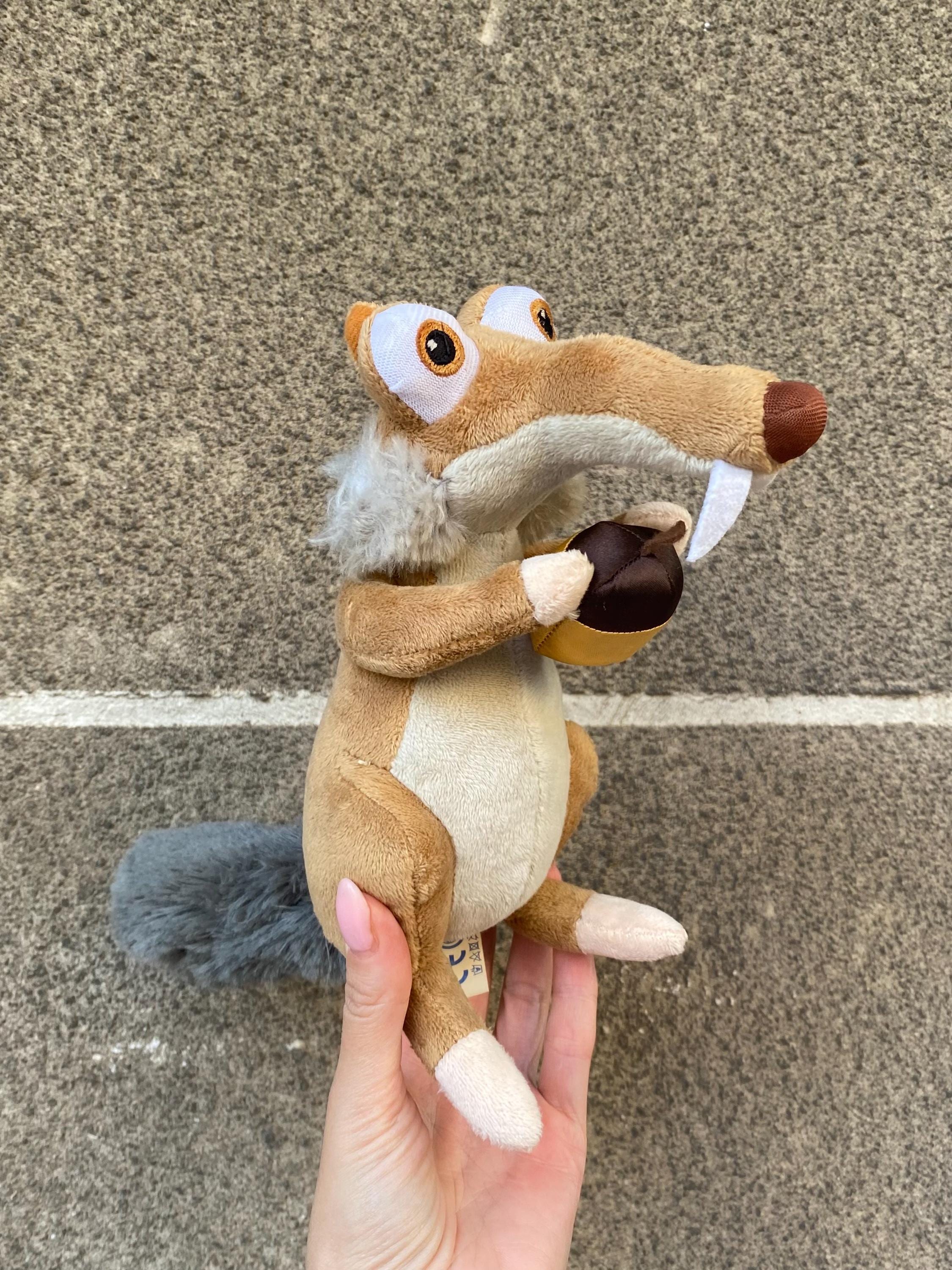 引退したアイスエイジスクラットリスのぬいぐるみ（ナッツ付き）実況
