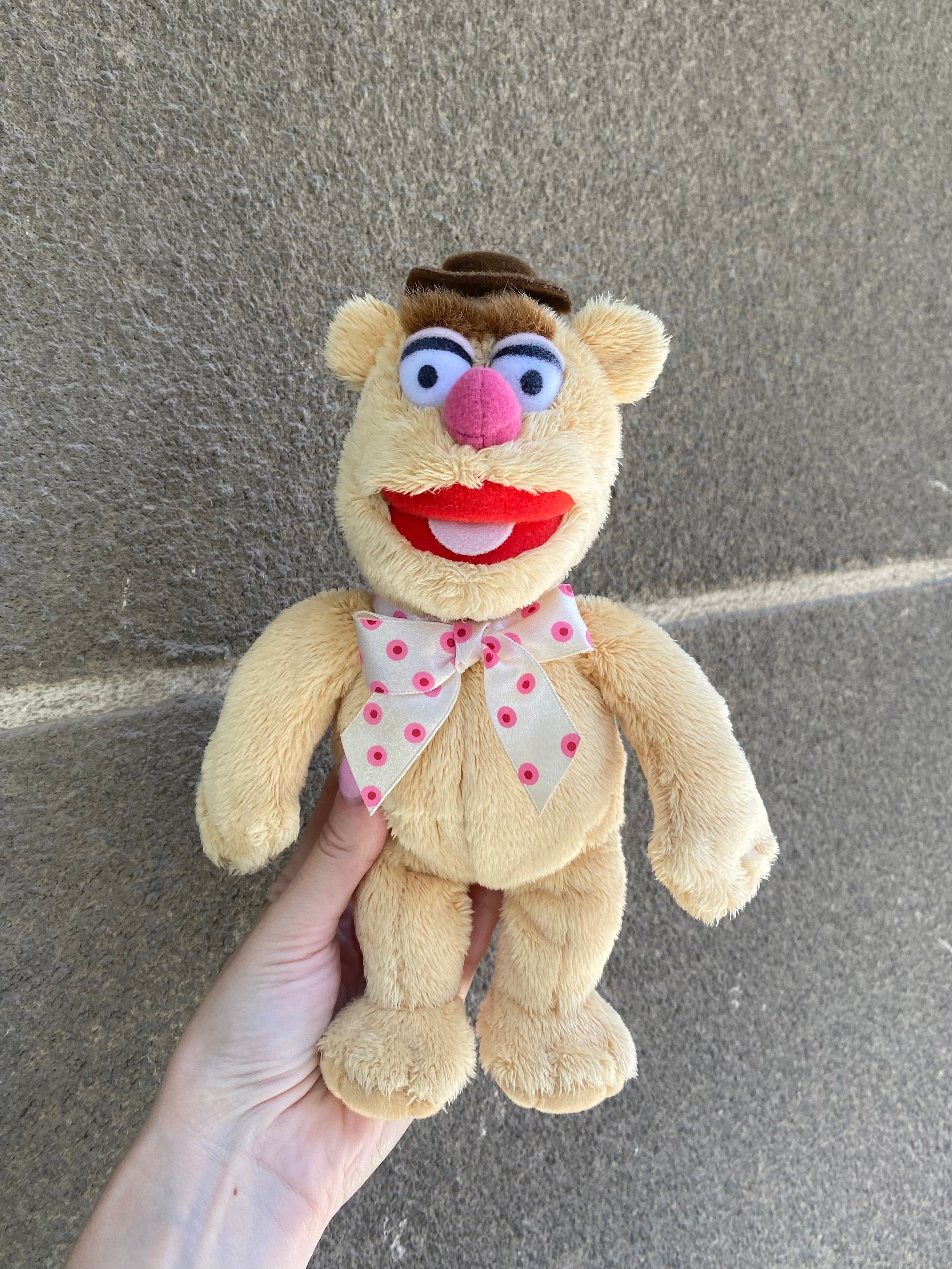 Vintage Fozzie the Bear Plush Toy Jim Henson Muppet Show Kermit the Frog Friends Etsy UK