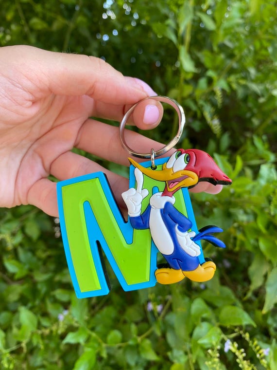 ヴィンテージ ウッディー・ウッドペッカー PVC キーチェーン：2000年代