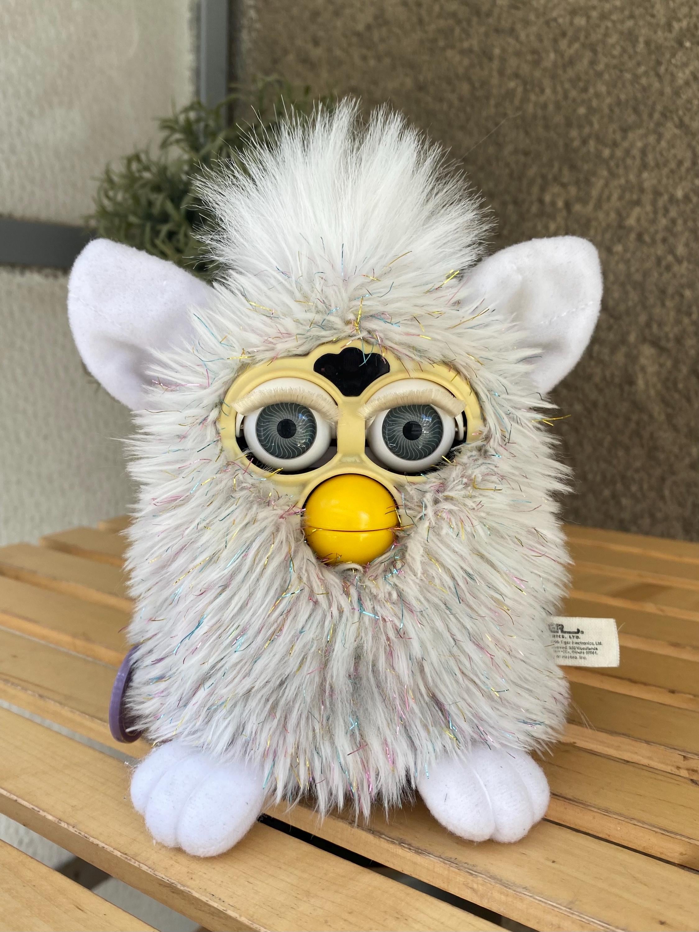 動くグリッターファービー シャンパン グレーの目 1998年製