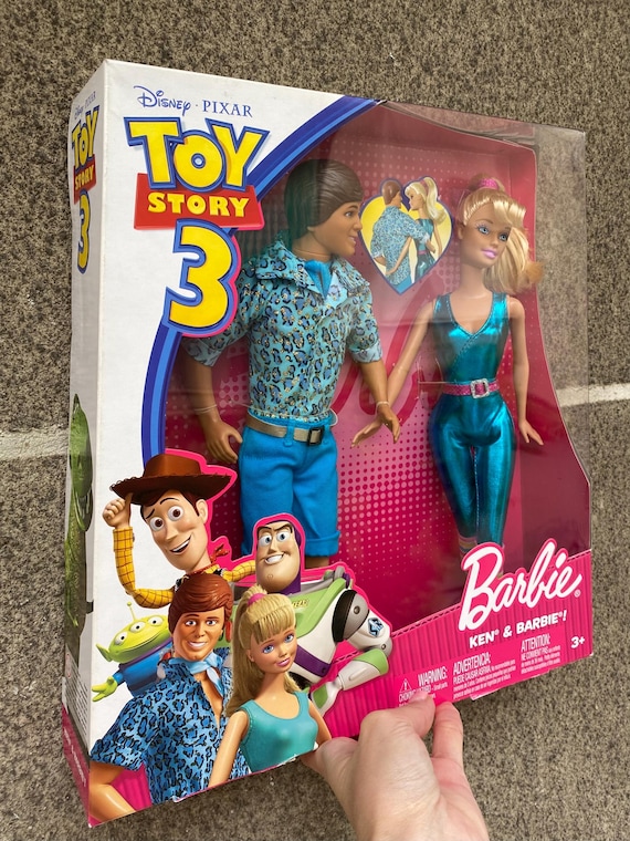 トイストーリー　バービー バービーケン　ピクサー　マテル　希少 希少なトイ・ストーリー3 ケン＆バービー人形セット - マテル 2009年