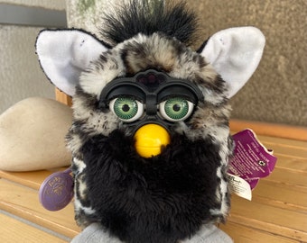 Furby 1998 model 70-800 Blue Elephant Furby blue pink brown eyes