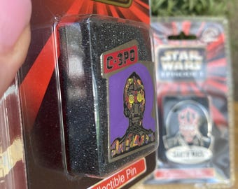 1990年製ヴィンテージ スター・ウォーズ コレクタブルピン：ダース