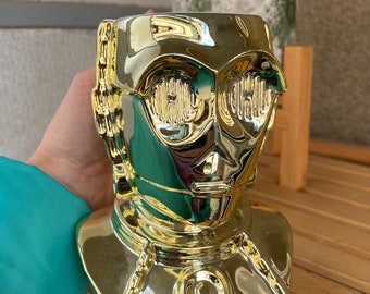 ヴィンテージ 1997 スターウォーズ C-3PO セラミックフィギュア 3D