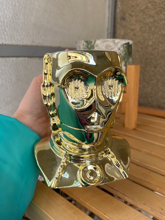 スターウォーズ C-3PO マグカップ アプローズ Vintage 1997 Star Wars C-3PO Ceramic Figural 3D Mug by Applause - Etsy