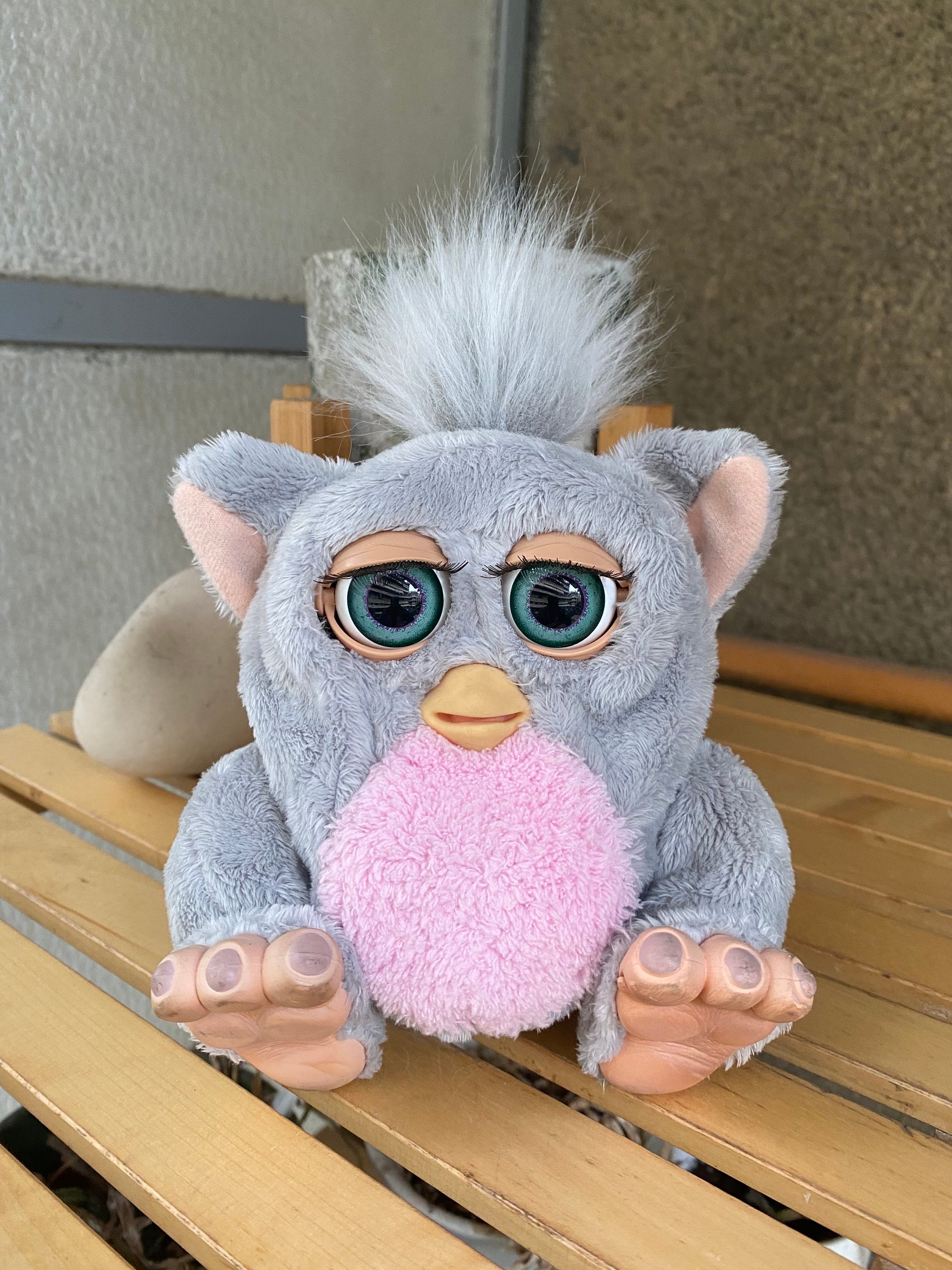 Furby Baby 2005 Sleepy Pink WORKING, Emoto-tronic Furby Babies