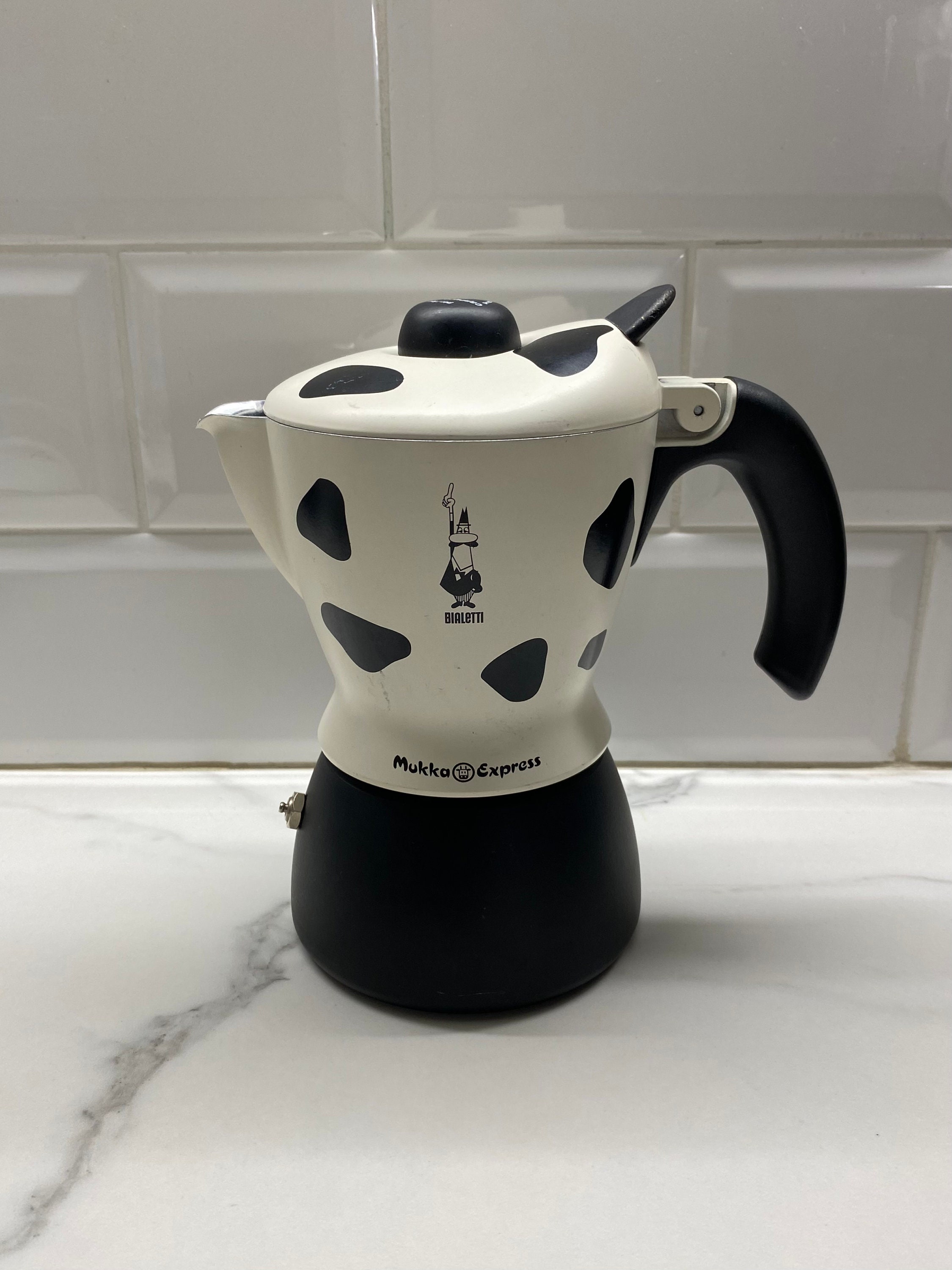 Bialetti Mukka Express Cappuccino or Latte Maker Percolator Coffee Pot  Stovetop