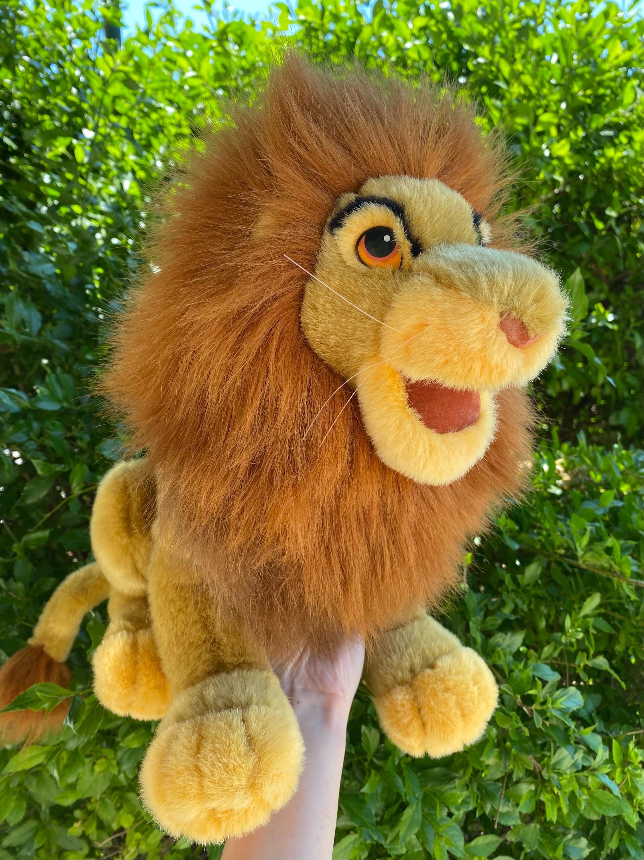 Applause Juguetes Rey LeÃ³n 1994 Peluche Vintage De Mufasa El Rey