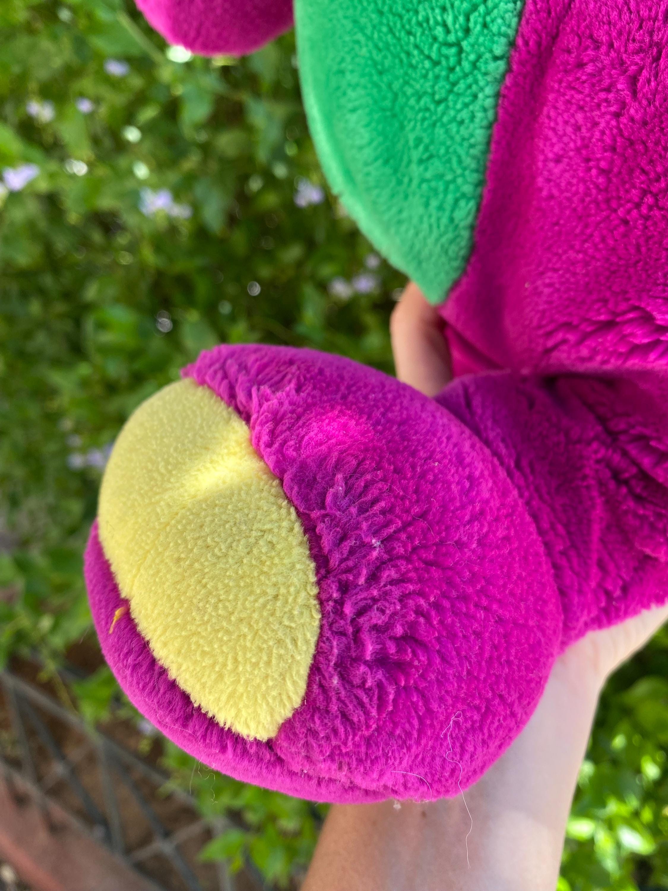 ヴィンテージ バーニー ザ ダイナソー ぬいぐるみ 1990年代 ソフトトイ