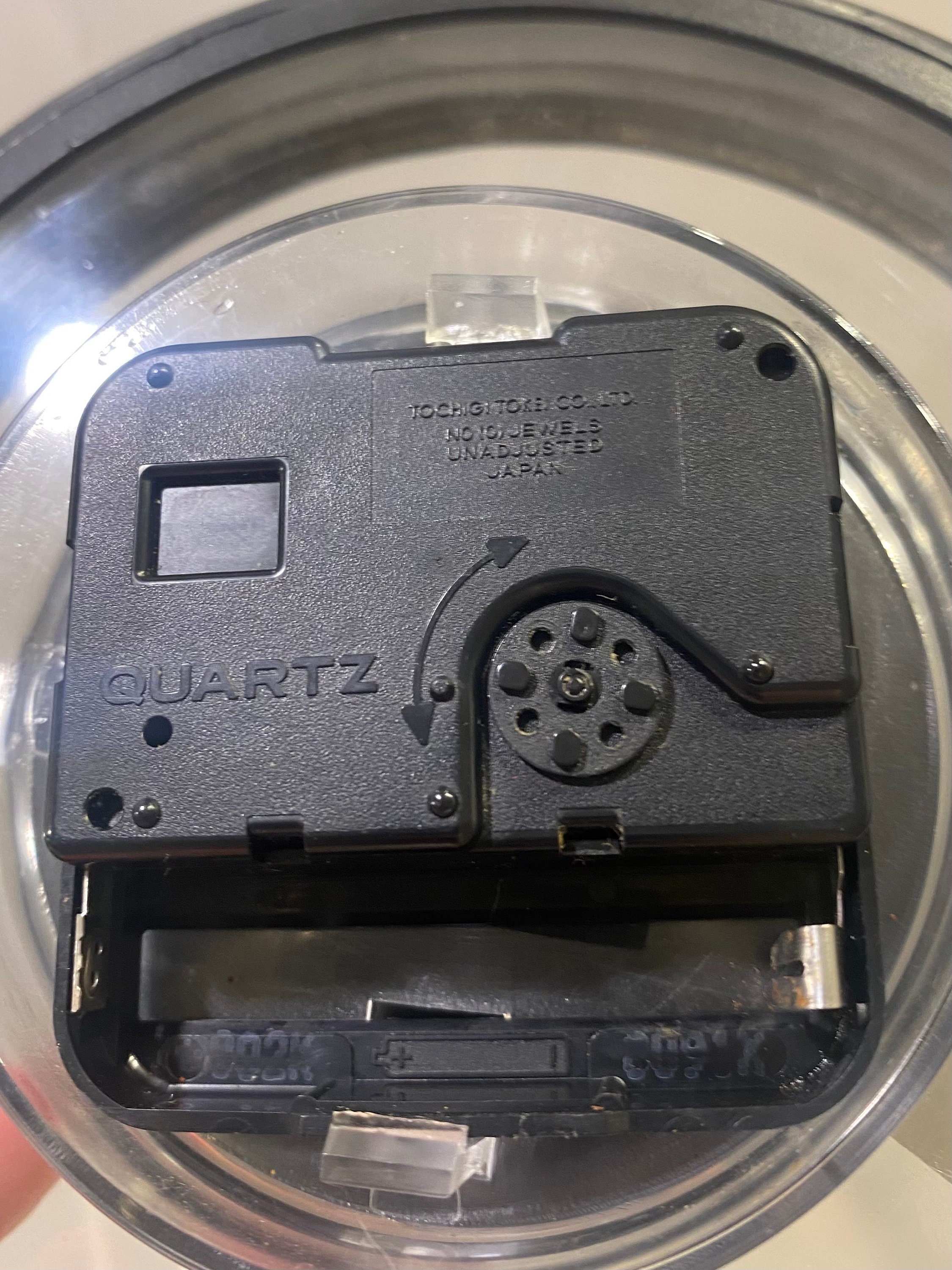 Vintage Tochigi Tokei Desk Clock: Postmodern Pop Art Japan 80s-90s