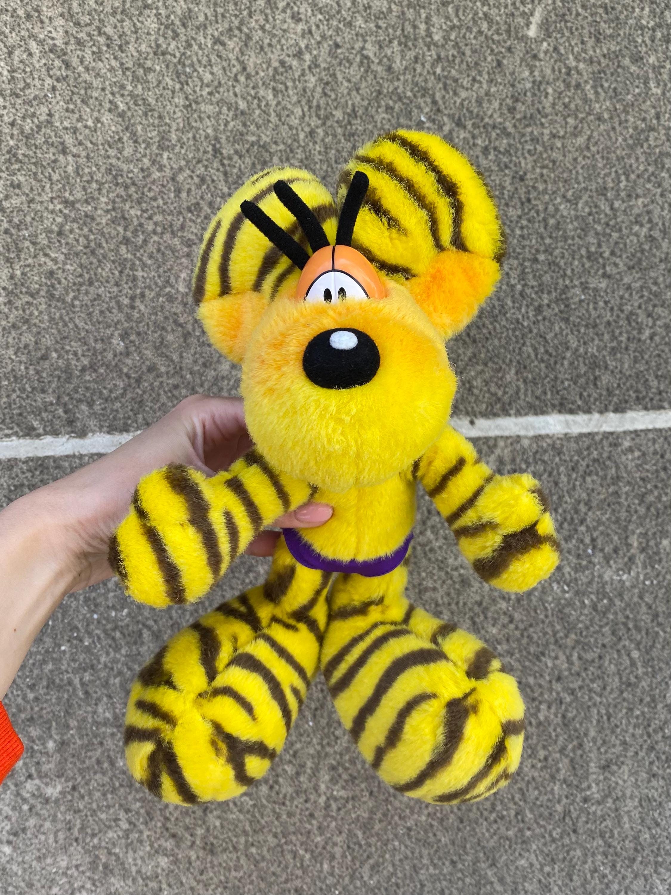 Collectable Diddl Mouse Yellow Plush Toy Thomas Goletz 1990s