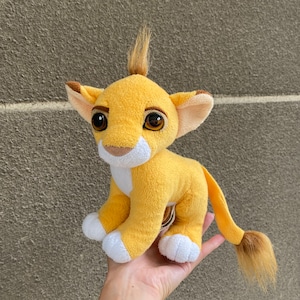 Peluche Doudou Roi Lion Disney Authentic Simba 1993 Mattel - happy.doudou