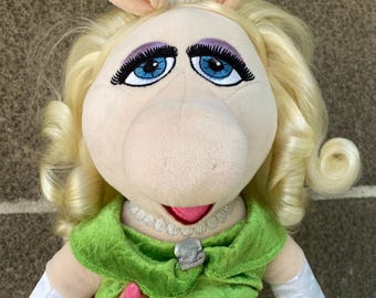 販売終了 ミス・ピギー ぬいぐるみ ソフトドール ジム・ヘンソン